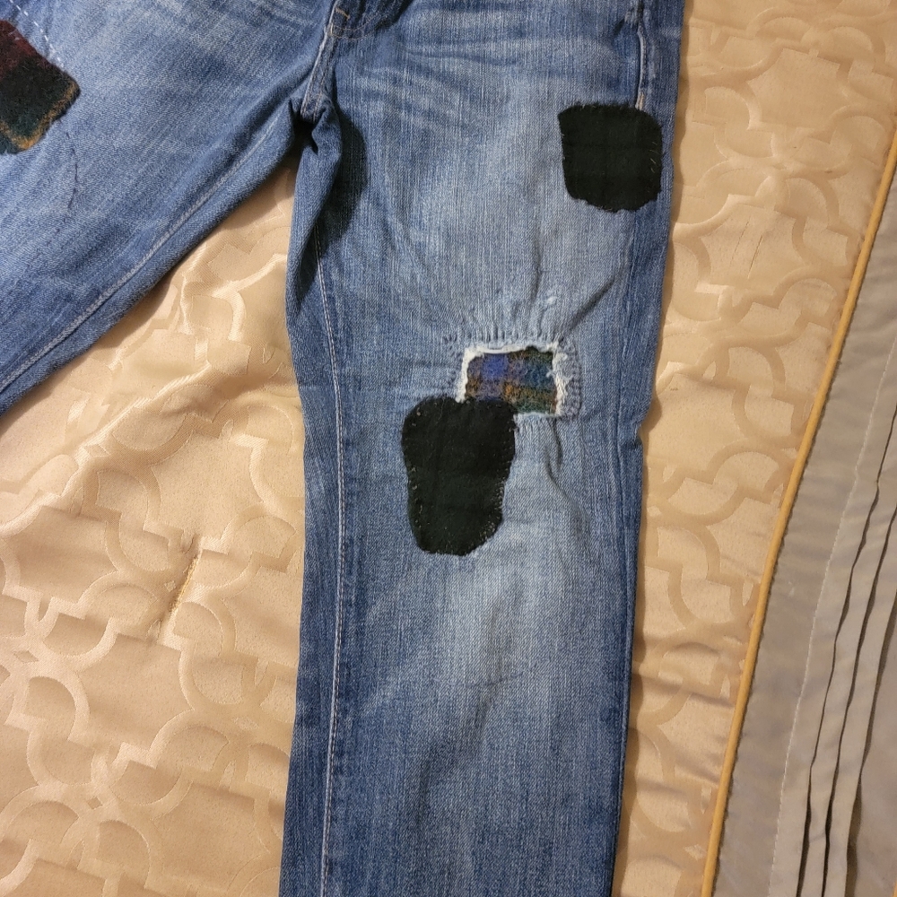 Patchwork Jeans- Rl - image 3